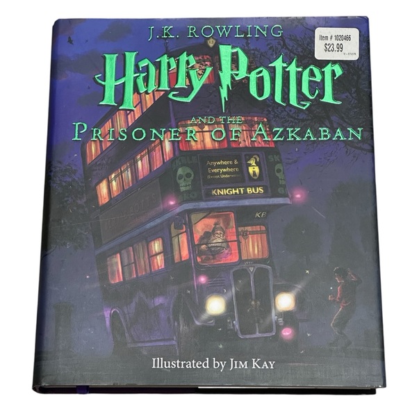 Harry Potter Other - 1st PRINT Harry Potter Prisoner of Azkaban illustrated J.K. Rowling 3rd Book